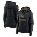 Pkot A.Cardinals Black Salute to Service Limited Hoodies Blank Player Stitched Jerseys