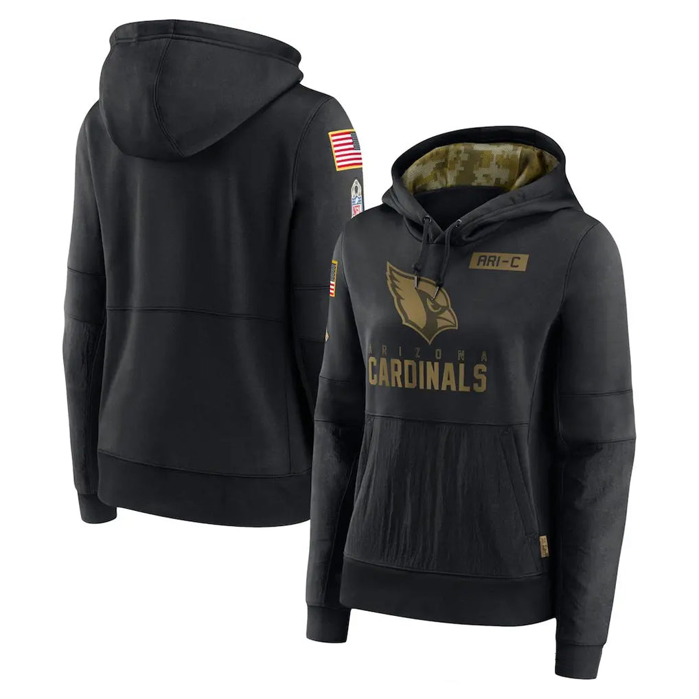 Pkot A.Cardinals Black Salute to Service Limited Hoodies Blank Player Stitched Jerseys