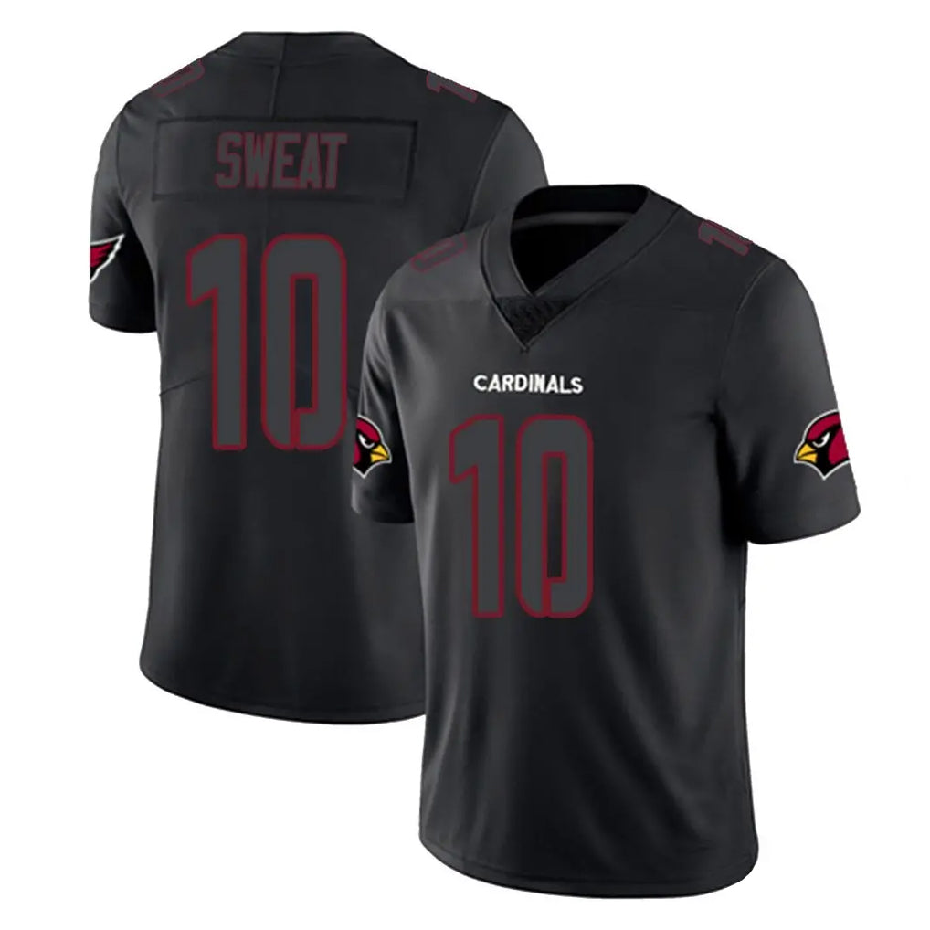Pkot A.Cardinals #10 Josh Sweat Player Black Impact Limited Home Game Stitched Jerseys