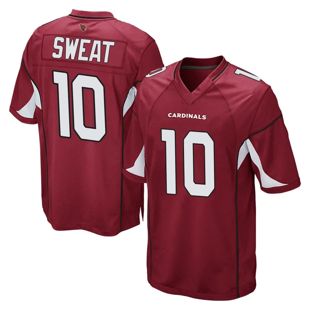 Pkot A.Cardinals #10 Josh Sweat Player Cardinal Home Game Stitched Jerseys