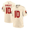 Pkot A.Cardinals #10 Josh Sweat Player Cream Rivalries Collection Game Stitched Jerseys