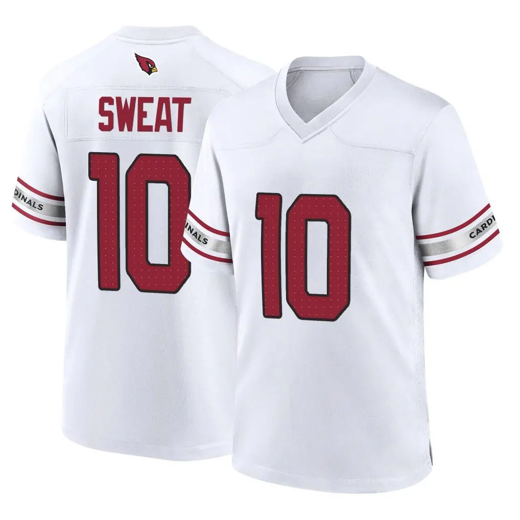 Pkot A.Cardinals #10 Josh Sweat Player White Home Game Stitched Jerseys