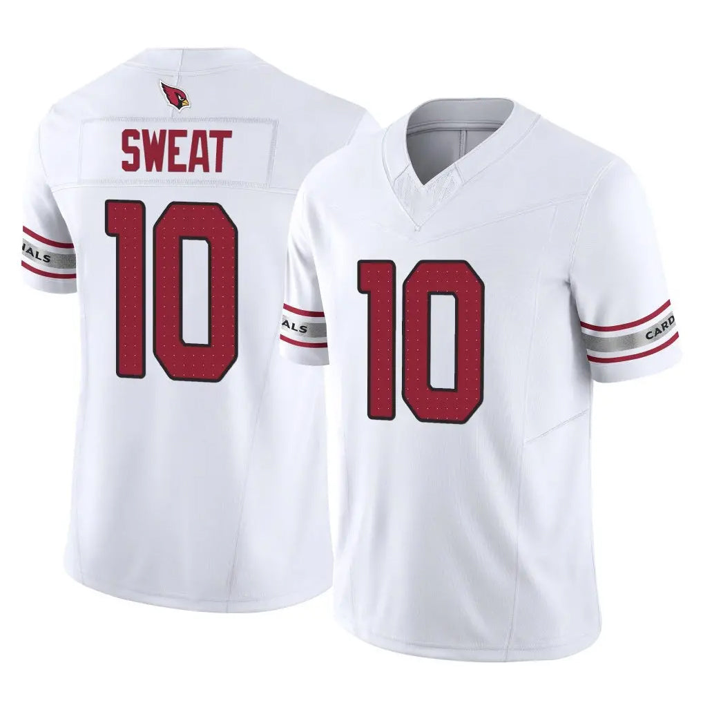 Pkot A.Cardinals #10 Josh Sweat Player White Vapor F.U.S.E. Limited Home Game Stitched Jerseys