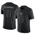 Pkot A.Cardinals #11 Larry Fitzgerald Player Black RFLCTV Limited Stitched Jerseys