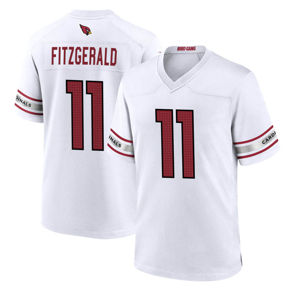 Pkot A.Cardinals #11 Larry Fitzgerald Player White Home Game Football Jerseys