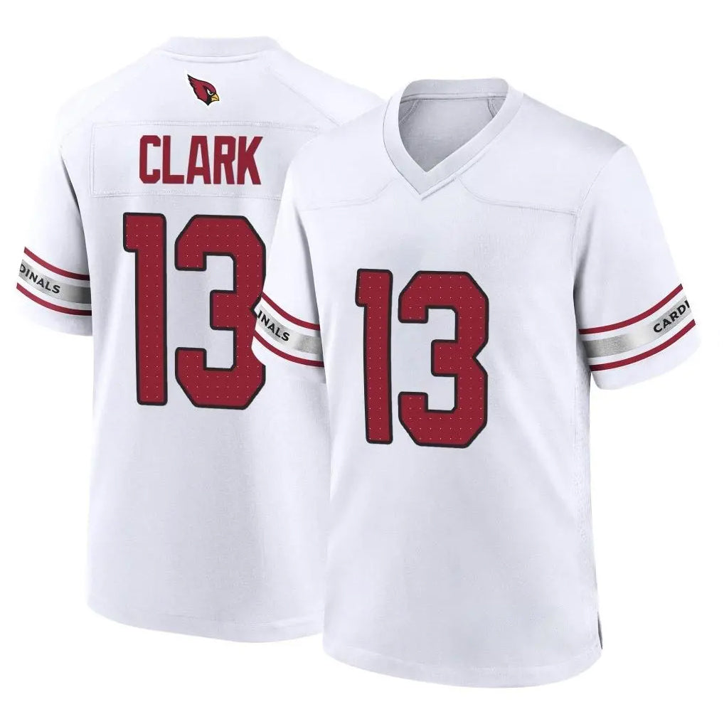 Pkot A.Cardinals #13 Kei'Trel Clark Player White Home Game Stitched Jerseys