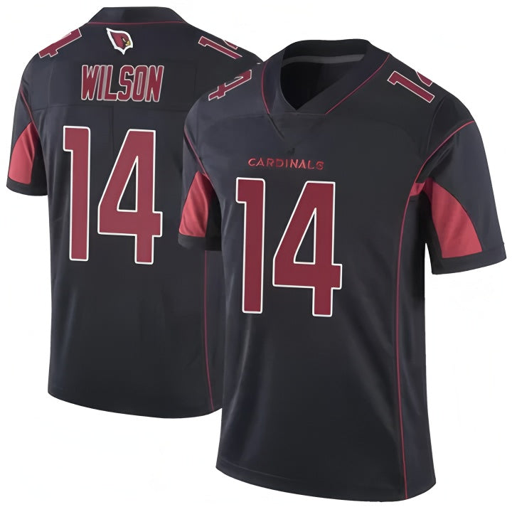 Pkot A.Cardinals #14 Michael Wilson Player Black Vapor Limited Elite Home Game Stitched Jerseys