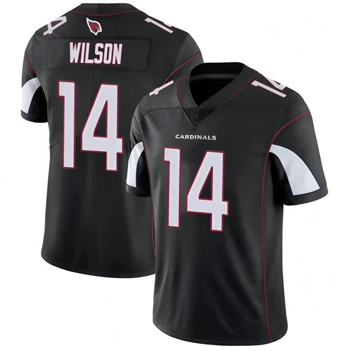 Pkot A.Cardinals #14 Michael Wilson Player Black Vapor Untouchable Elite Home Game Stitched Jerseys