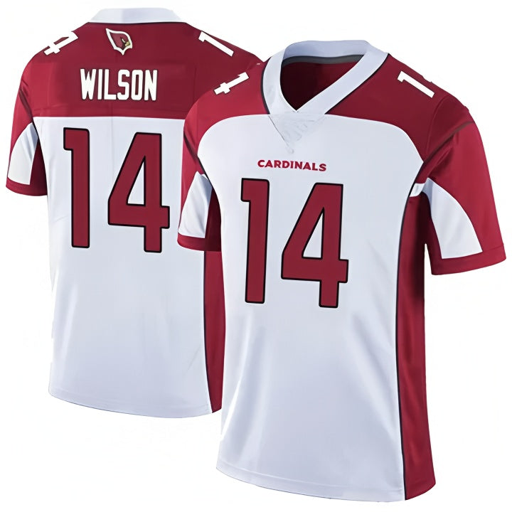 Pkot A.Cardinals #14 Michael Wilson Player White Limited Home Game Stitched Jerseys