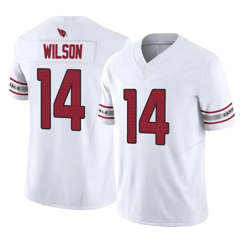 Pkot A.Cardinals #14 Michael Wilson Player White Vapor F.U.S.E. Limited Home Game Stitched Jerseys