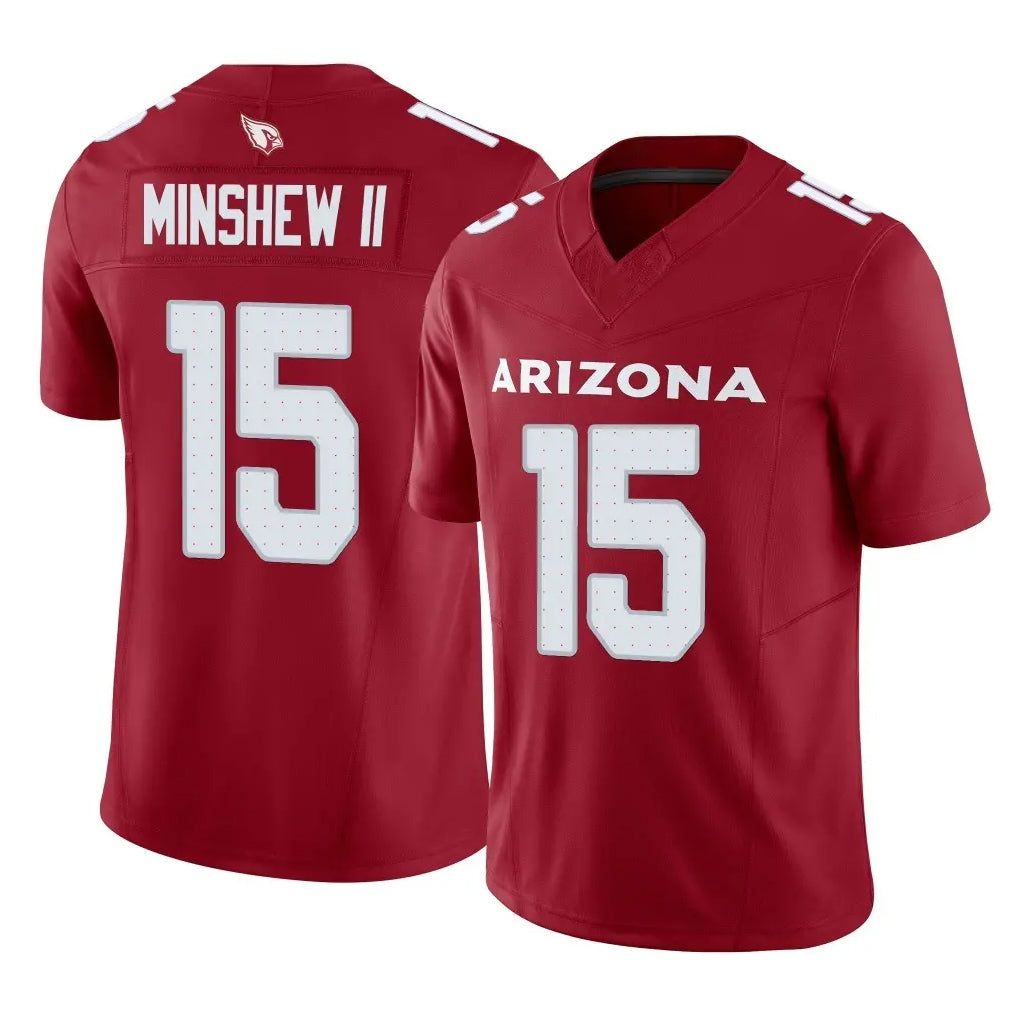 Pkot A.Cardinals #15 Gardner Minshew II Player Cardinal Vapor F.U.S.E. Limited Home Game Stitched Jerseys