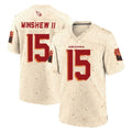 Pkot A.Cardinals #15 Gardner Minshew II Player Cream Rivalries Collection Game Stitched Jerseys