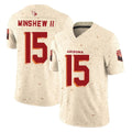 Pkot A.Cardinals #15 Gardner Minshew II Player Cream Rivalries Collection Vapor Limited Home Game Stitched Jerseys