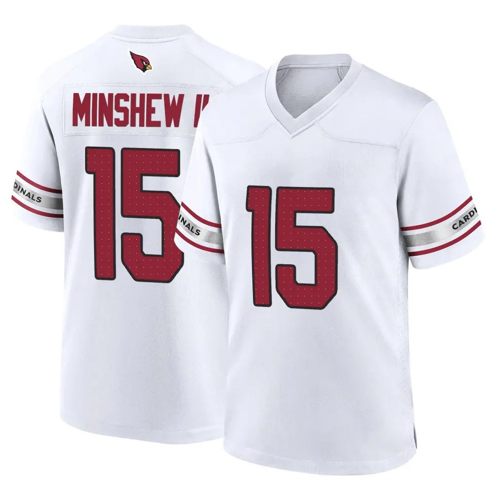 Pkot A.Cardinals #15 Gardner Minshew II Player White Home Game Stitched Jerseys
