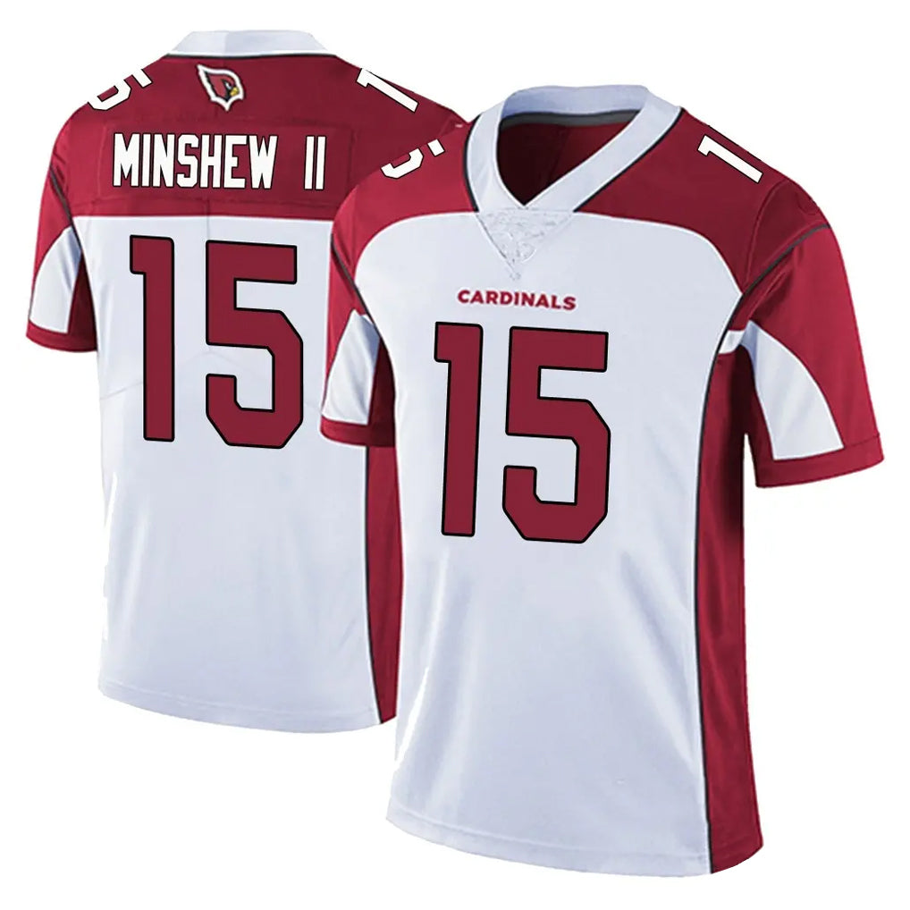 Pkot A.Cardinals #15 Gardner Minshew II Player White Vapor Limited Home Game Stitched Jerseys