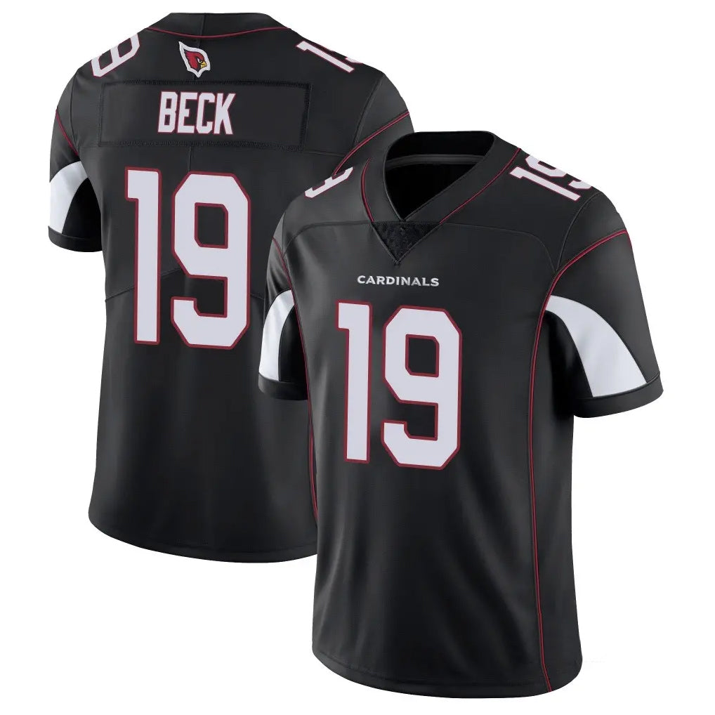 Pkot A.Cardinals #19 Carson Beck Player Black Vapor Limited Home Game Stitched Jerseys