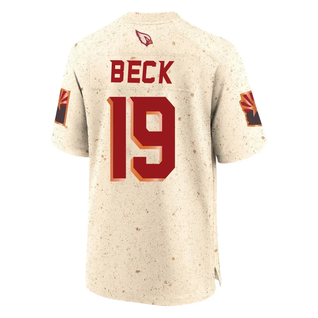 Pkot A.Cardinals #19 Carson Beck Player Cream Rivalries Collection Game Stitched Jerseys