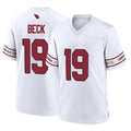 Pkot A.Cardinals #19 Carson Beck Player White Home Game Stitched Jerseys