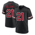 Pkot A.Cardinals #21 Garrett Williams Player Black Alternate Game Stitched Jerseys