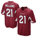 Pkot A.Cardinals #21 Garrett Williams Player Cardinal Home Game Stitched Jerseys