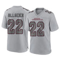 Pkot A.Cardinals #22 Tyler Allgeier Player Gray Atmosphere Fashion Home Game Stitched Jerseys