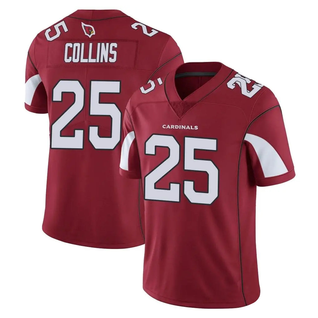 Pkot A.Cardinals #25 Zaven Collins Player Cardinal Vapor Limited Home Game  Stitched Jerseys