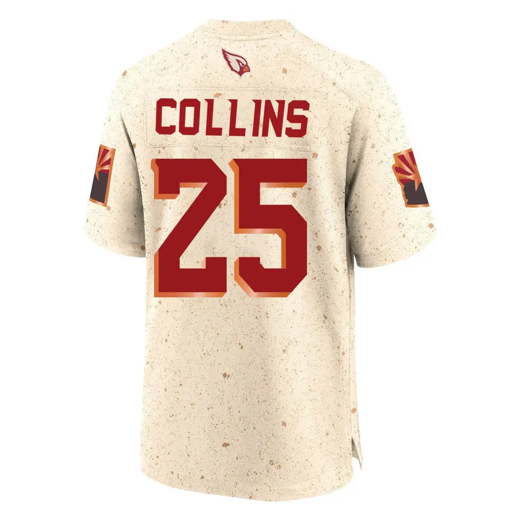 Pkot A.Cardinals #25 Zaven Collins Player Cream Rivalries Collection Game Stitched Jerseys