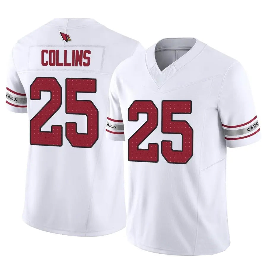 Pkot A.Cardinals #25 Zaven Collins Player White Limited Home Game Stitched Jerseys