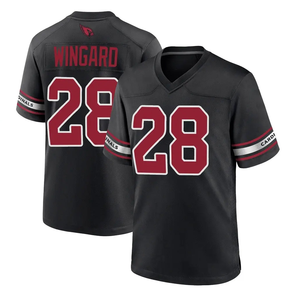 Pkot A.Cardinals #28 Andrew Wingard Player Black Alternate Game Stitched Jerseys