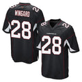 Pkot A.Cardinals #28 Andrew Wingard Player Black Home Game Stitched Jerseys
