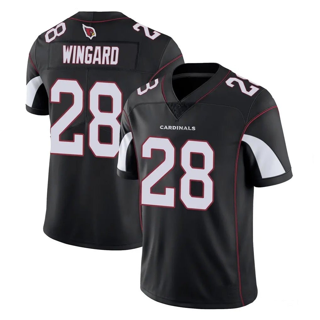 Pkot A.Cardinals #28 Andrew Wingard Player Black Vapor Limited Home Game Stitched Jerseys