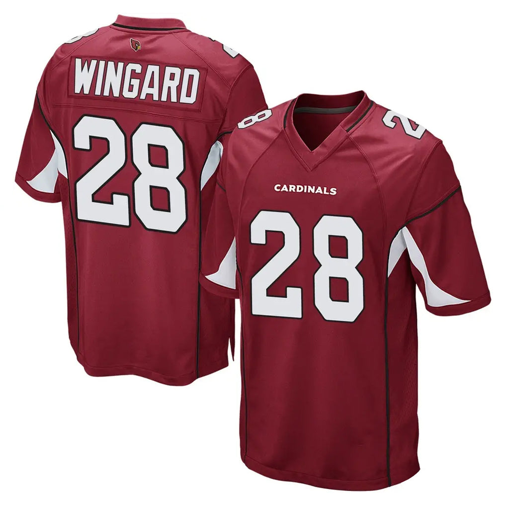 Pkot A.Cardinals #28 Andrew Wingard Player Cardinal Home Game Stitched Jerseys