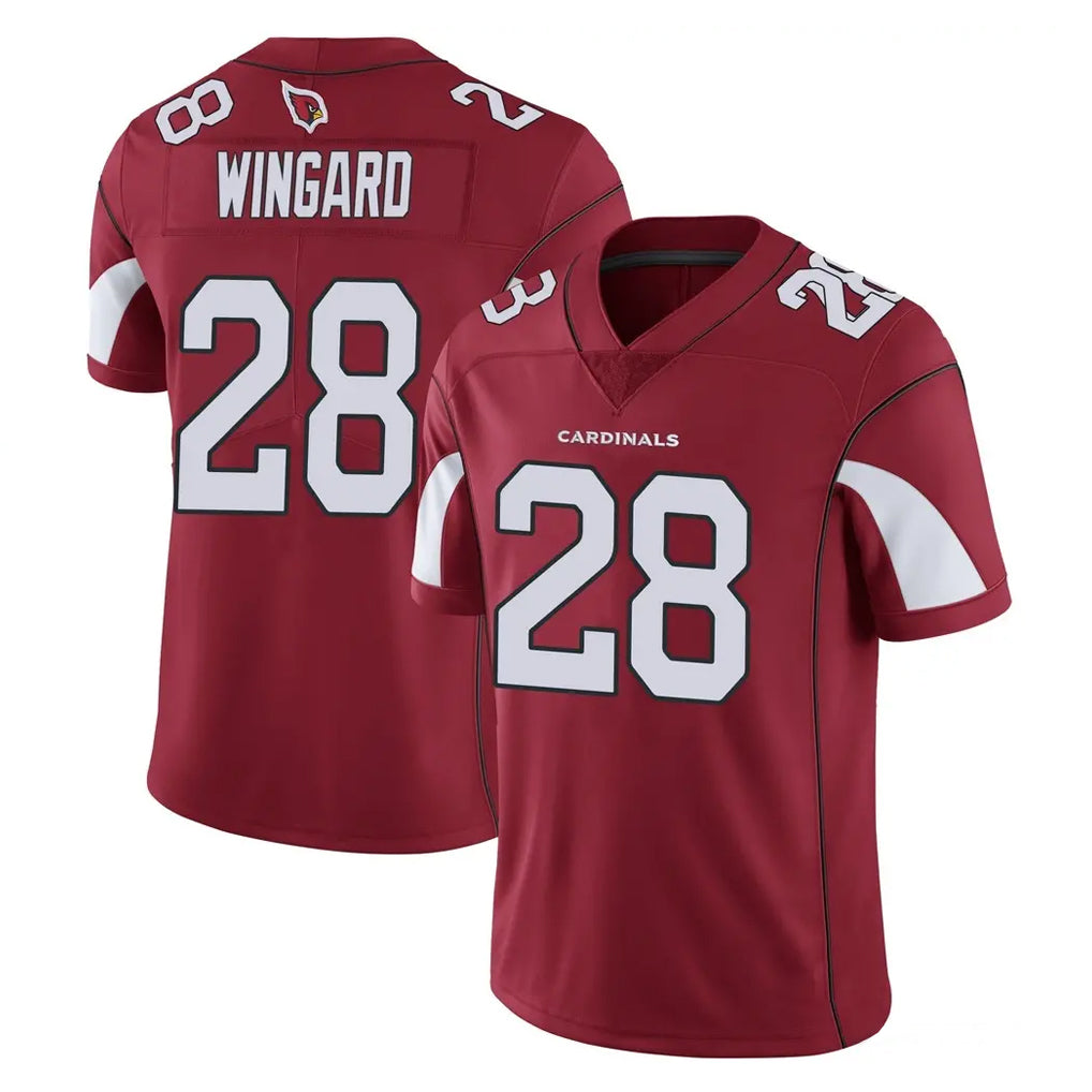 Pkot A.Cardinals #28 Andrew Wingard Player Cardinal Vapor Limited Home Game  Stitched Jerseys