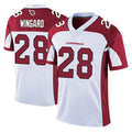 Pkot A.Cardinals #28 Andrew Wingard Player White Vapor Limited Home Game Stitched Jerseys