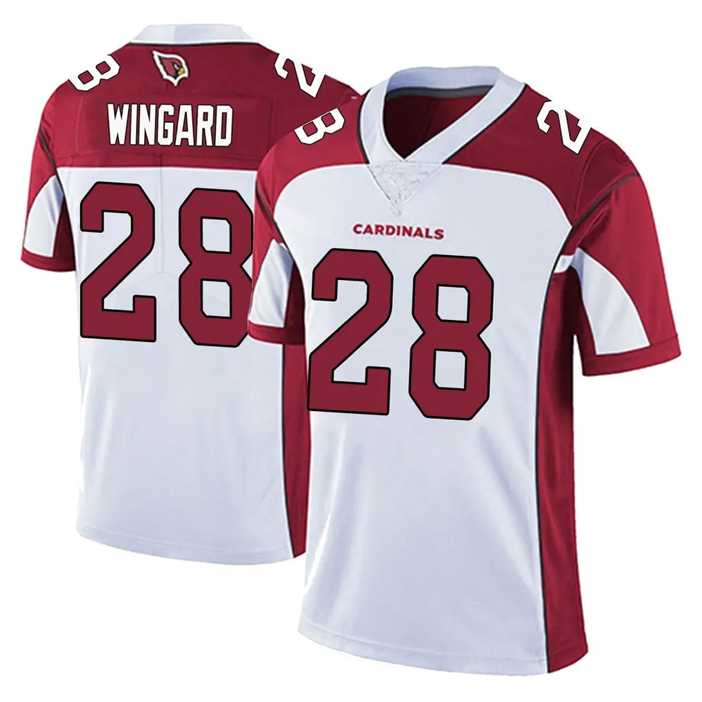 Pkot A.Cardinals #28 Andrew Wingard Player White Vapor Limited Home Game Stitched Jerseys