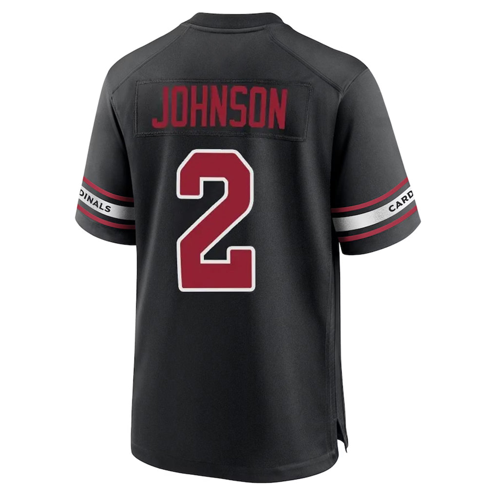 Pkot A.Cardinals #2 Will Johnson Player Black Alternate Game Stitched Jerseys