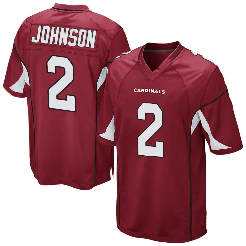Pkot A.Cardinals #2 Will Johnson Player Cardinal Home Game Stitched Jerseys
