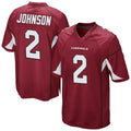 Pkot A.Cardinals #2 Will Johnson Player Cardinal Home Game Stitched Jerseys