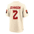 Pkot A.Cardinals #2 Will Johnson Player Cream Rivalries Collection Game Stitched Jerseys