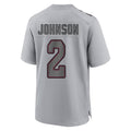 Pkot A.Cardinals #2 Will Johnson Player Gray Fashion Home Game Stitched Jerseys