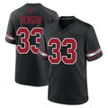 Pkot A.Cardinals #33 Trey Benson Player Black Home Game Stitched Jerseys