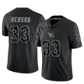 Pkot A.Cardinals #33 Trey Benson Player Black RFLCTV Limited Stitched Jerseys