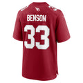 Pkot A.Cardinals #33 Trey Benson Player Cardinal Home Game Stitched Jerseys