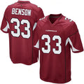 Pkot A.Cardinals #33 Trey Benson Player Game Stitched Stitched Jerseys