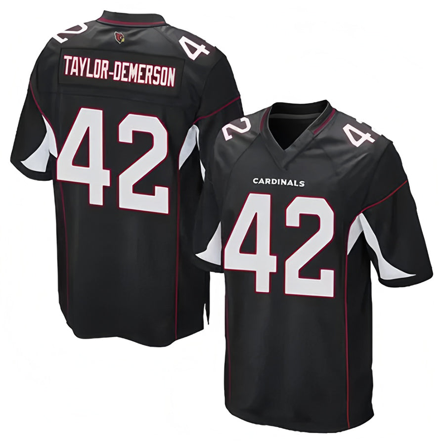 Pkot A.Cardinals #42 Dadrion Taylor-Demerson Player Black Game Stitched Jerseys