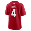 Pkot A.Cardinals #4 Jeremiyah Love Cardinal 2026 Draft First Round Pick No. 3 Team Game Stitched Jerseys