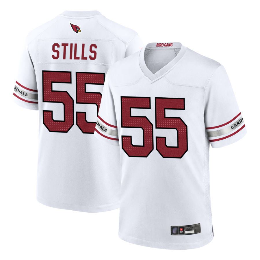 Pkot A.Cardinals #55 Dante Stills Player White Home Game Stitched Jerseys
