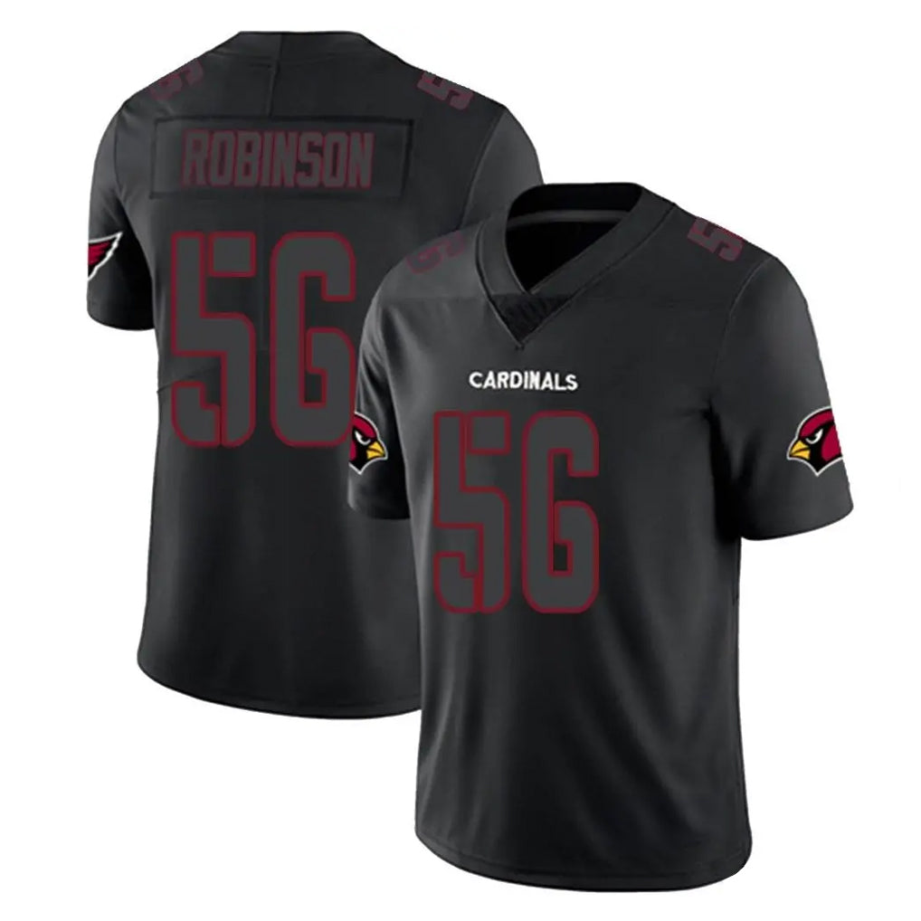 Pkot A.Cardinals #56 Darius Robinson Player Black Impact Limited Home Game Stitched Jerseys