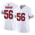 Pkot A.Cardinals #56 Darius Robinson Player White Vapor F.U.S.E. Limited Home Game Stitched Jerseys