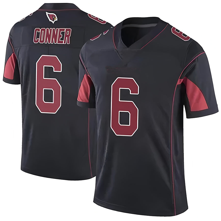 Pkot A.Cardinals #6 James Conner Player Black Vapor Limited Elite Stitched Jerseys